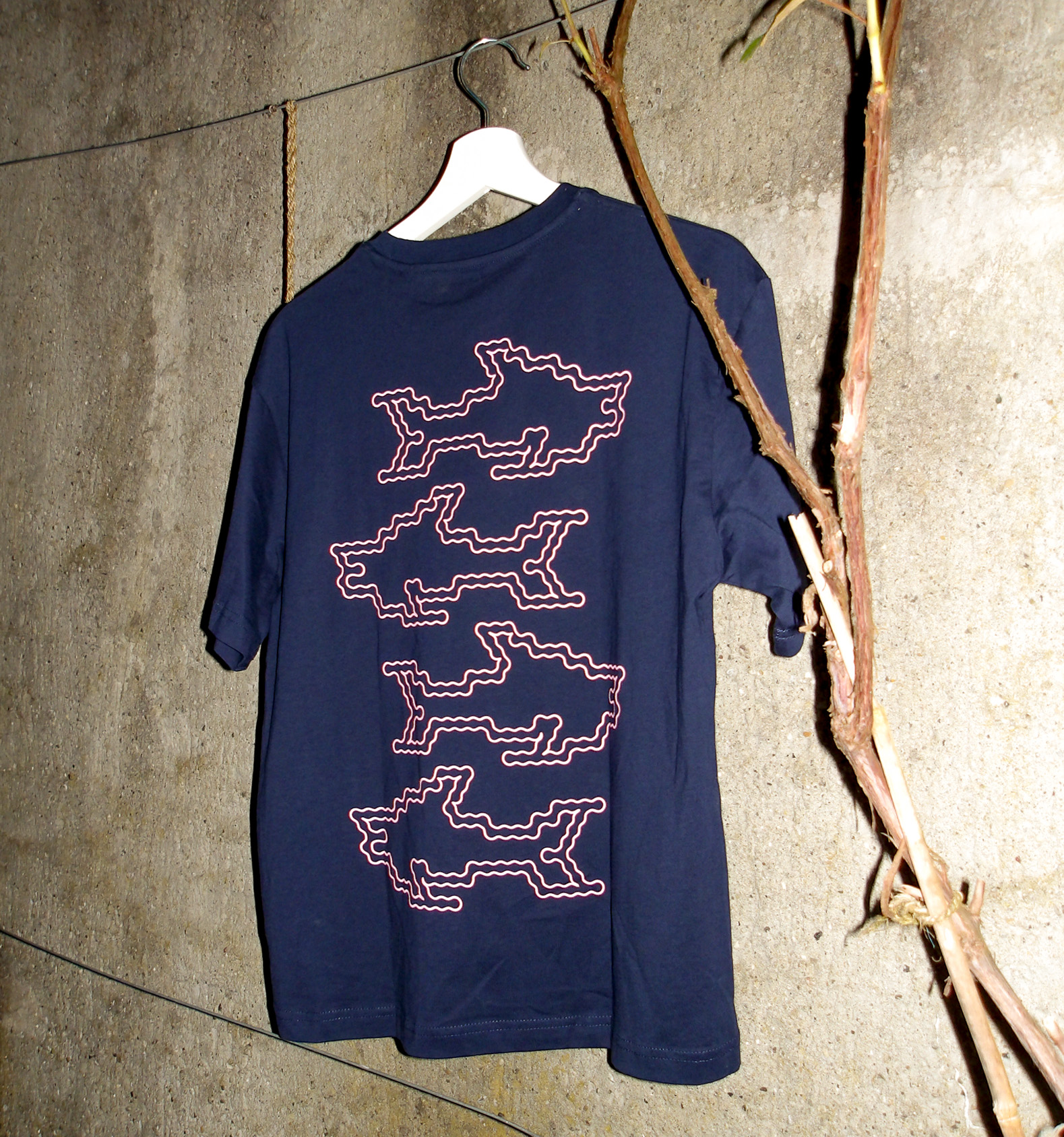 T-SHIRT FISH 2026 Rückseite